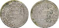 Hildesheim, Bistum 1/6 Taler Friedrich Wilhelm von Westfalen 1763-1789 -