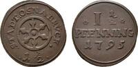 Osnabrück, Stadt Cu 1 1/2 Pfennig -