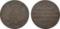 Schleswig-Holstein, Königliche Linie Cu Dreiling Christian VII. 1766-1808 -