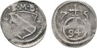 Baden-Durlach Dreier (1/84 Taler) Karl II. 1553-1577 -
