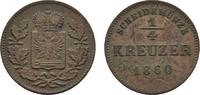 Schwarzburg-Rudolstadt Cu 1/4 Kreuzer Friedrich Günther 1807-1867 -