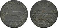 Braunschweig-Wolfenbüttel Cu Pfennig Karl Wilhelm Ferdinand 1780-1806 -