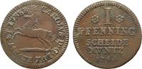 Braunschweig-Wolfenbüttel Cu Pfennig Karl I. 1735-1780 -