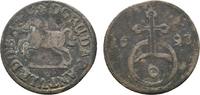 Braunschweig-Wolfenbüttel 6 Pfennig Rudolf August und Anton Ulrich 1685-1704 -