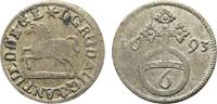 Braunschweig-Wolfenbüttel 6 Pfennig Rudolf August und Anton Ulrich 1685-1704 -