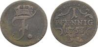 Sachsen-Gotha-Altenburg Cu Pfennig Friedrich III. 1732-1772 -