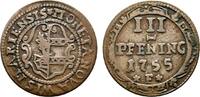 Mecklenburg-Wismar, Stadt Cu 3 Pfennig -