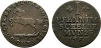 Braunschweig-Wolfenbüttel Cu Pfennig Karl Wilhelm Ferdinand 1780-1806 -
