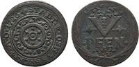 Osnabrück, Stadt Cu 5 Pfennig 1726 IW Sehr schön 192.45 元 含税 ＋  167.34 元 运费