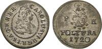 Haus Habsburg Poltura 1720 PH unbestimmte Münzstätte Karl VI. 1711-1740 ... 493.66 元 含税 ＋  167.34 元 运费