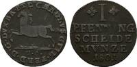 Braunschweig-Wolfenbüttel Cu Pfennig Karl Wilhelm Ferdinand 1780-1806 -