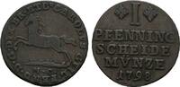 Braunschweig-Wolfenbüttel Cu Pfennig Karl Wilhelm Ferdinand 1780-1806 -