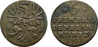 Brandenburg-Preußen 6 Pfennig Friedrich I. 1701-1713 -
