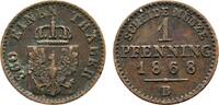 Brandenburg-Preußen Cu Pfennig Wilhelm I. 1861-1888 -