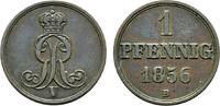 Braunschweig-Calenberg-Hannover Cu Pfennig Georg V. 1851-1866 -