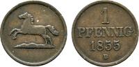 Braunschweig-Wolfenbüttel Cu Pfennig Wilhelm 1831-1884 -