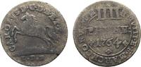 Braunschweig-Wolfenbüttel 4 Pfennig Karl I. 1735-1780 -