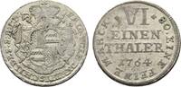 Hildesheim, Bistum 1/6 Taler 1764 ohne Münzzeichen Friedrich Wilhelm von... 493.66 元 含税 ＋  167.34 元 运费