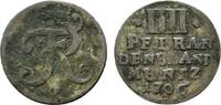 Brandenburg-Preußen 4 Pfennig Friedrich I. 1701-1713 -