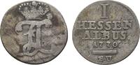 Hessen-Kassel Albus 1770 FU Friedrich II. 1760-1785 Fast sehr schön 75.30 元 含税 ＋  167.34 元 运费