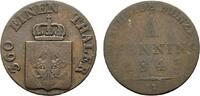 Brandenburg-Preußen Cu Pfennig Friedrich Wilhelm IV. 1840-1861 -