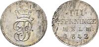 Mecklenburg-Schwerin 3 Pfennig Paul Friedrich 1837-1842 -