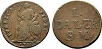 Schweden Cu Notdaler Karl XII. 1697-1718 -