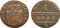 Brandenburg-Preußen Cu Pfennig 1825 A Friedrich Wilhelm III. 1797-1840 E... 75.07 元 含税 ＋  166.83 元 运费
