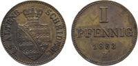 Sachsen-Altenburg Cu Pfennig Ernst 1853-1908 -