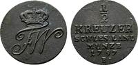 Brandenburg-Preußen Cu 1/2 Kreuzer 1797 B, Breslau Friedrich Wilhelm II.... 150.61 元 含税 ＋  167.34 元 运费