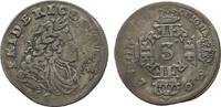 Brandenburg-Preußen 3 Gröscher Friedrich I. 1701-1713 -