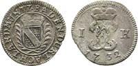 Baden-Durlach Kreuzer Karl Wilhelm 1709-1738 -