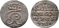 Brandenburg-Preußen Schilling Friedrich I. 1701-1713 -