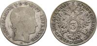Haus Habsburg 3 Kreuzer 1836 A Ferdinand I. 1835-1848 Schön 108.77 元 含税 ＋  167.34 元 运费