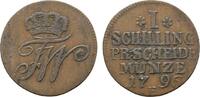 Brandenburg-Preußen Cu Schilling 1796 E, Königsberg Friedrich Wilhelm II... 150.61 元 含税 ＋  167.34 元 运费