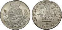 Hessen-Kassel 1/6 Taler Wilhelm I. 1803-1821 -
