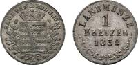 Sachsen-Meiningen Kreuzer Bernhard Erich Freund 1803-1866 -