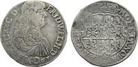 Brandenburg-Preußen 1/3 Taler Friedrich Wilhelm 1640-1688 -