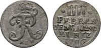 Brandenburg-Preußen 4 Pfennig Friedrich I. 1701-1713 -
