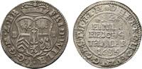 Brandenburg-Preußen 1/12 Taler Friedrich Wilhelm 1640-1688 -