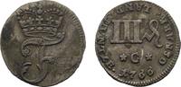 Osnabrück, Bistum 3 Pfennig Friedrich von York 1764-1802 -