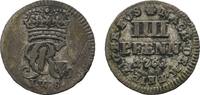 Braunschweig-Calenberg-Hannover 4 Pfennig Georg III. 1760-1820 -