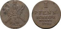 Braunschweig-Calenberg-Hannover Ausbeute Cu Pfennig Georg III. 1760-1820 -