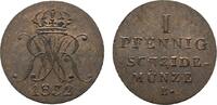 Braunschweig-Calenberg-Hannover Cu Pfennig Wilhelm IV. 1830-1837 -