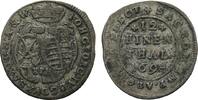 Sachsen-Albertinische Linie 1/12 Taler Johann Georg IV. 1691-1694 -