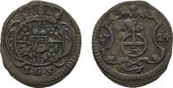 Sachsen-Albertinische Linie Pfennig Friedrich August I. 1694-1733 -