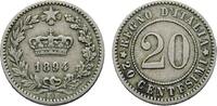Italien-Königreich 20 Centesimi Umberto I. 1878-1900 -