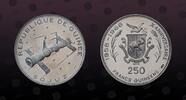 GUINEA 250 Francs 1970 GUINEA , KM# 21 , Silver, 250 Francs, 1970, Proof... 418.36 元  ＋  75.30 元 运费