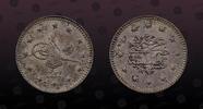TURKEY 1 Kurush TURKEY, KM# 735, Silver, 1 Kurush, AH1293/32, Mint Strike, Nice silver coin! -