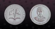 TURKEY 50 Lira TURKEY, KM# 1245 , Silver, 50 Lira, 2009, Proof, President Barak Obama in Turkey. Coin housed in Original Mint capsule! Coin in -